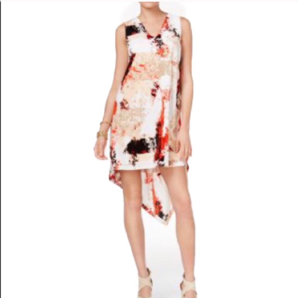 Bar III NWT Textured Asymmetrical Mini Dress
